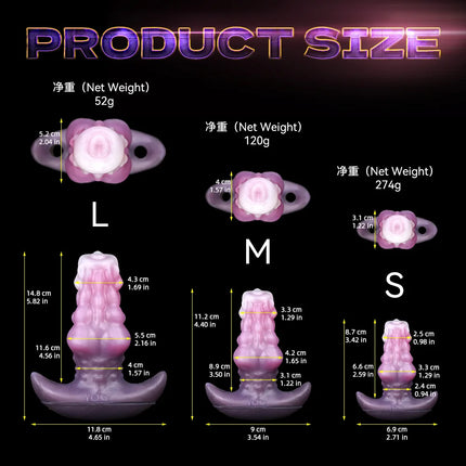 FAAK Wearable Butt Plug Strapon Silicone Anal Plug with Large Tail Wireless Control Vibrator size S M L BDSM Flirting Sex Toys