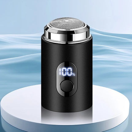 Men Electric Mini Shaver Rechargeable Type-c Charging Car Portable Led Digital Display Wet & Dry Shaver Men Women Home Razor.
