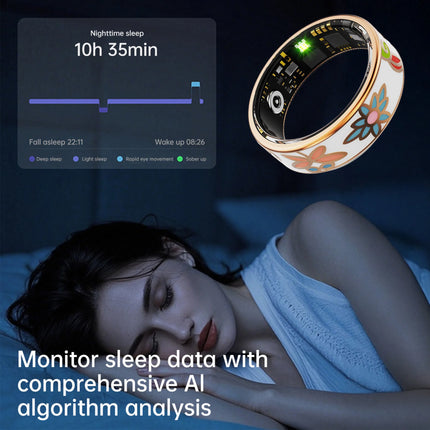 2025 New Color Enamel Craftsmanship Smart Ring For Android&IOS 5 ATM Waterproof Bluetooth Call Health&Sleep Monitoring Man Gifts