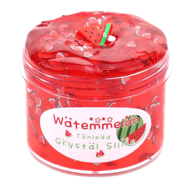 70ml Clear Slime Crystal Putty Soft Jelly Clay Fluffy DIY Clay Stretchy Toy Fake Cotton Candy Stress Relief Toys For Kids Adults