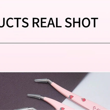 Eyelashes Tweezers Stainless Steel For Lashes Extension Supplies Makeup Tools Nail Art Accessories Rhinestone Picker Tools
