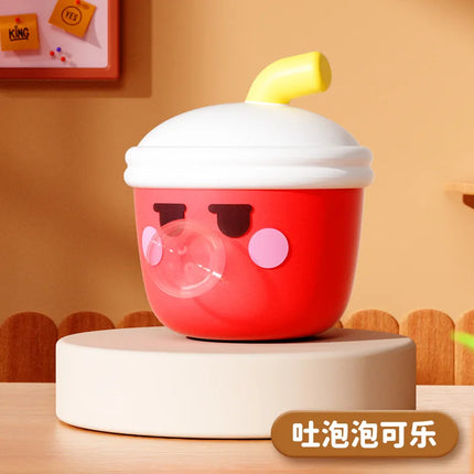 Cute Food Series Spitting Bubbles Squishy Squeeze Toys Anxiety Stress Relief Sensory Antistress Toys For Adults Kids Toys Gifts