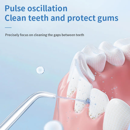 Portable Smart Electric Oral Irrigator Water Flosser 4 Jets 3 Modes Rechargeable Dental Water Jet Irrigator Dental Teeth Cleaner
