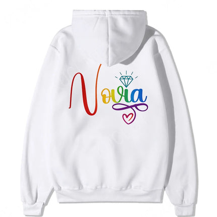 Bestie Bridal Bachelorette Party Hoodies Spanish Team Bride Print Casual Hooded Sweatshirts for Women Girls Group Matching Tops