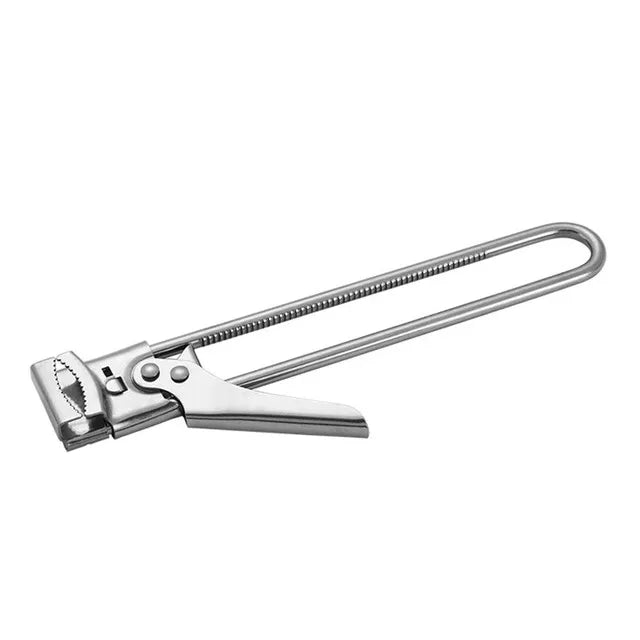 Can Opener Adjustable Stainless Steel Non-Slip Multifunction Manual Jar Bottle Lid Opener Gadget Home Gadgets Accessories