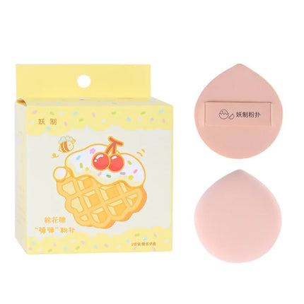 Yaozhi Air Cushion Blender Puff Cosmetic Applicator Liquid Foundation BB Cream Powder Sponge Soft Double-Sided Use Makeup Tool
