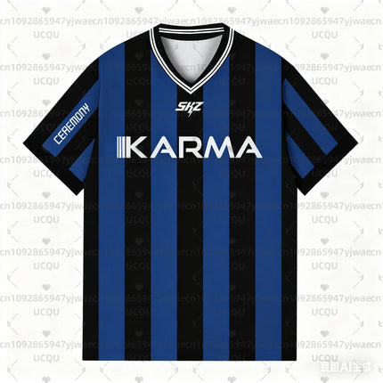 Adult Women's Men's Boys' Casual Sporty KARMA Ceremony 3D Print Graphic T-Shirt Girl Tee Outdoor Sports T-shirt