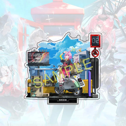 Game Figure NTE: Neverness to Everness 15 Acrylic Hathor Nanally Mint Standing Model Desktop Decoration Fan Gift Keychain