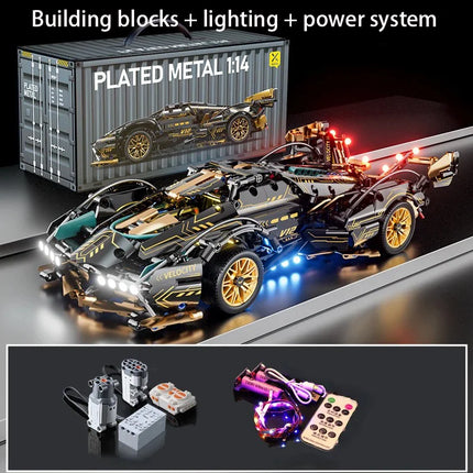 Technical Racing Sport Car Model Building Blocks City Mechanical Speed Vehicle Supercar Bricks Puzzle Toys Kid Adult Gift