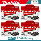 Makita 6Ah x4