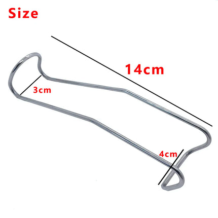 2pcs Autoclavable Dental Mouth Retractor, Stainless Steel Cheek Lip Retractor for Dental Implant Surgery & Orthodontic Tools