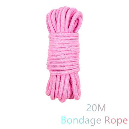 4 Colors  Fetish Exotic Shibari Accesories of Handcuffs Bondage Rope for Men Women Slave Role Play Binder Restraint Touch Fun