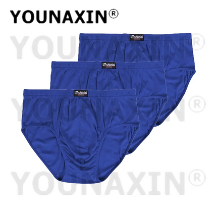 3 Pcs Big Size Briefs Large Underwear Men Underpants Cotton Breathable Panties Undies Knickers XL 2XL 3XL 4XL 5XL 6XL 7XL 8XL