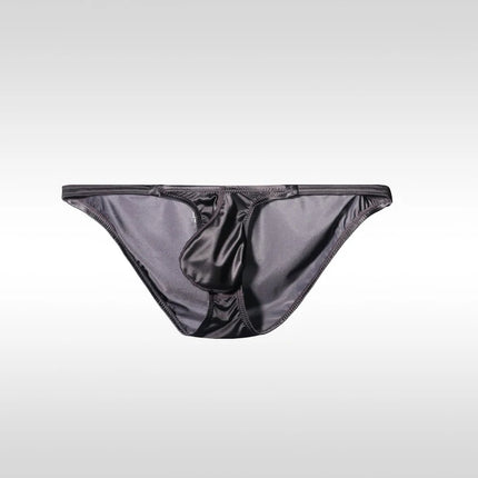 Japanese Men's Underwear Upturned Style Narrow Side Triangle Panties Low Waist Sexy Tight Half Wrap Buttocks Briefs