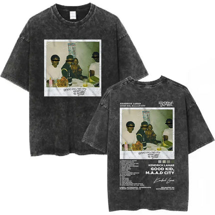 Rapper Kendrick Lamar To Pimp A Butterfly Graphic T Shirt Men's Hip Hop Streetwear T-shirts Unisex Cotton Oversized Tee Shirts