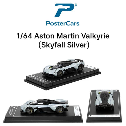 Postercars 1/64 Toy Car Model Lamborghini McLaren Bugatti Koenigsegg Pagani Aston Martin Diecast Vehicle Miniature Free Wheels