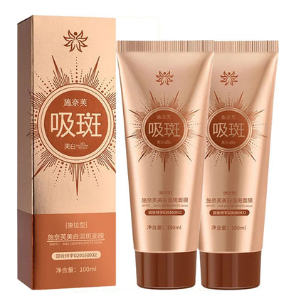 Spots Peel-Off Facial Mask Anti-Blemish Freckle Brightening Off Mask Deeply Clean Pore Tightening Moisturize Glowing Skin