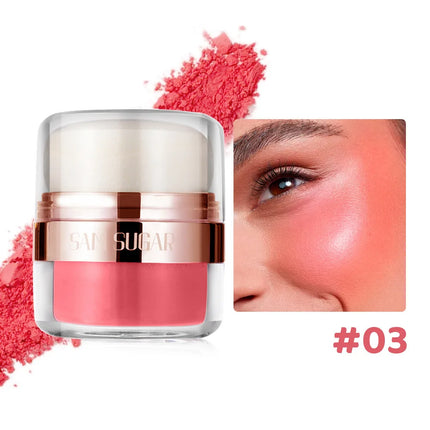 6 Color Air Cushion Blush Silky Smooth Matte Eye Shadow With An Easy To Use Puff For Mushroom Head Loose Powder