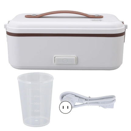 Electric Lunch Box Rapid Heating Waterproof High Capacity 0.4L 1 Layer Portable Warmer Lunch Box For Office School Home