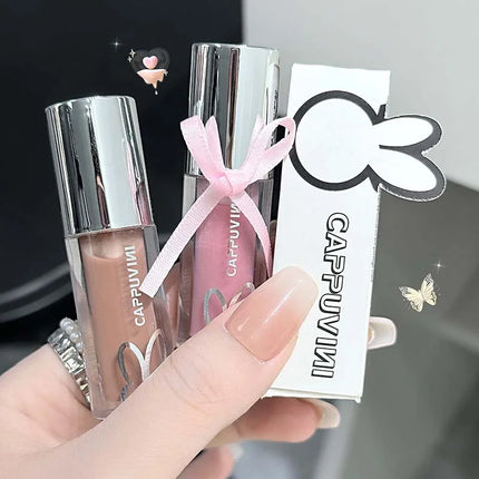 Cute Sparkling Mirror Lipstick Moisturizing Sexy Pink Shining Lips Gloss Long Lasting Lip Tint Makeup Jelly Glaze Cosmetics