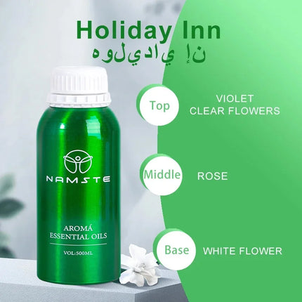 NAMSTE 500ML Hotel Essential Oil Inspired Aromatherapy Scent Diffuser Oil Scent Perfumes Essential Oil Diffusers Air Purifier