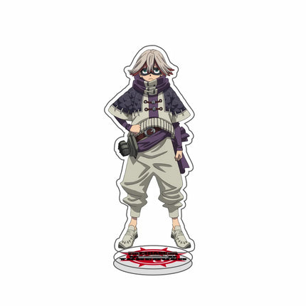 Anime FigureGachiakuta Acrylic Stand Model Plate Keychain Rudo Enjin Zanka Riyo Jabber Desk Decor Collection cosplay fans gifts