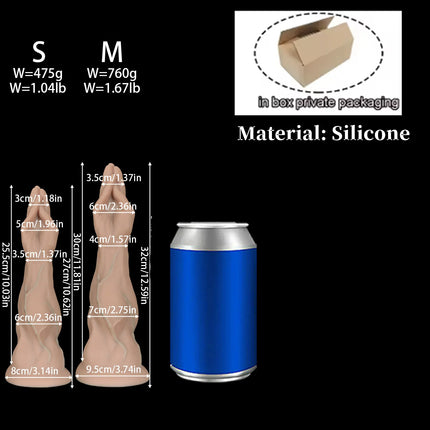 46cm Hand Anal Plug Arm Dildo Vaginal Butt Dilator Deep Stimulator Anus Expander Big Dildo Masturbator Adult Anal Sex Toys 18+