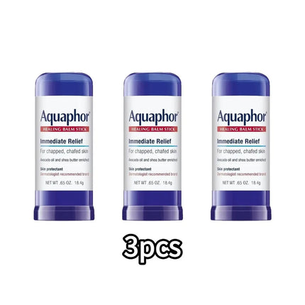 1/3/5pcs Aquaphor Healing Balm Stick Lip Chapped Dry Cracked Chafed Skin Immediate Relief Repair Cream Moisturizing Skin Care