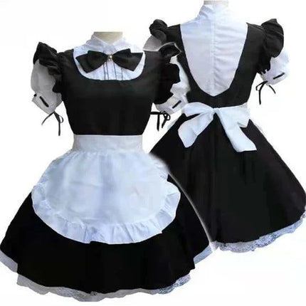 Men's Lolita Maid Costume Cosplay Lingerie Plus Size French Maid Apron Roleplay Costume Femboy Lolita Dress Party Fancy Dress