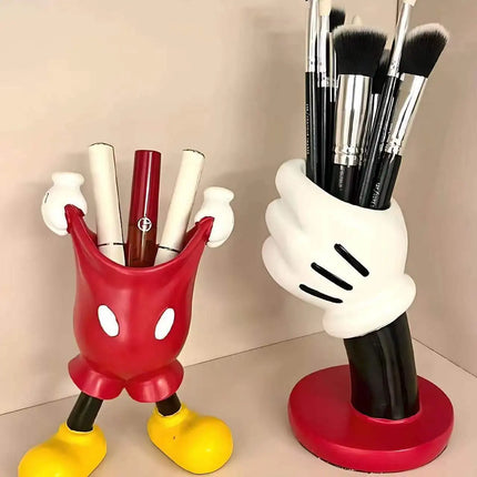Viral Pants-Pulling Pen Holder | Vanity Organizer & Desktop Toy (Brushes/Eyebrow Pencils Storage)