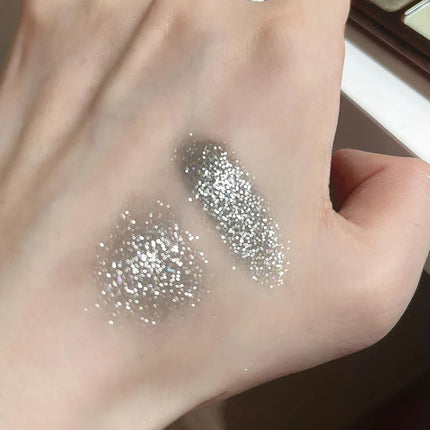 DIKALU 16 Color Eyeshadow Palette Professional Women Makeup Long-Lasting Pearly Shiny Pink Blue Green Eye Shadow Palette Glitter