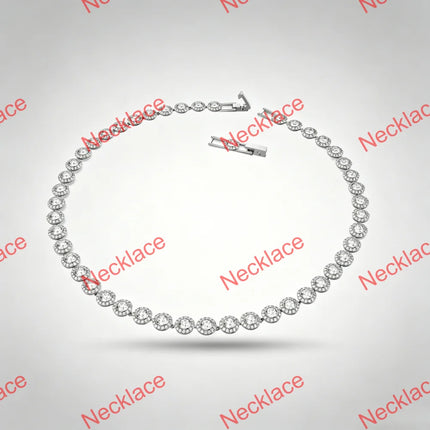 1pc S925 Sterling Silver Round Jewelry Set, Unique Earrings,Bracelet,Necklace, For Daily, Party, And Banquet Decor