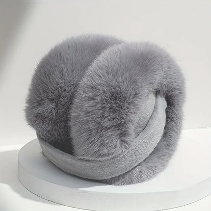 Solid Soft Plush Ear Keep Warmer Winter Earmuffs for Women Men Fashion Outdoor Earflap Protection Ear-Muffs Cover Good Effect