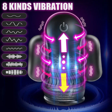 Glans Vibrator Trainer Male Delay Ejaculation Lasting Trainer Vibrator  Penis Sex Toy for Pleasure Remote Control Masturbation