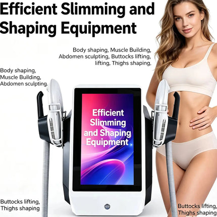 2026 NEW Multi Function MECAVIE 2 Handles Magnetic Slimming Lose Weight EMS Body Shaping Machine Fat Removal muscle Machine