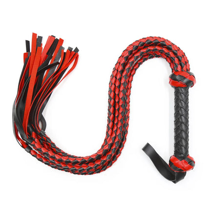 78CM Leather Adult Flogger Women Sex Spanking Whip BDSM Bondage Gay Fetish Horse Tassel Tail Lash Erotic Toy for Couples