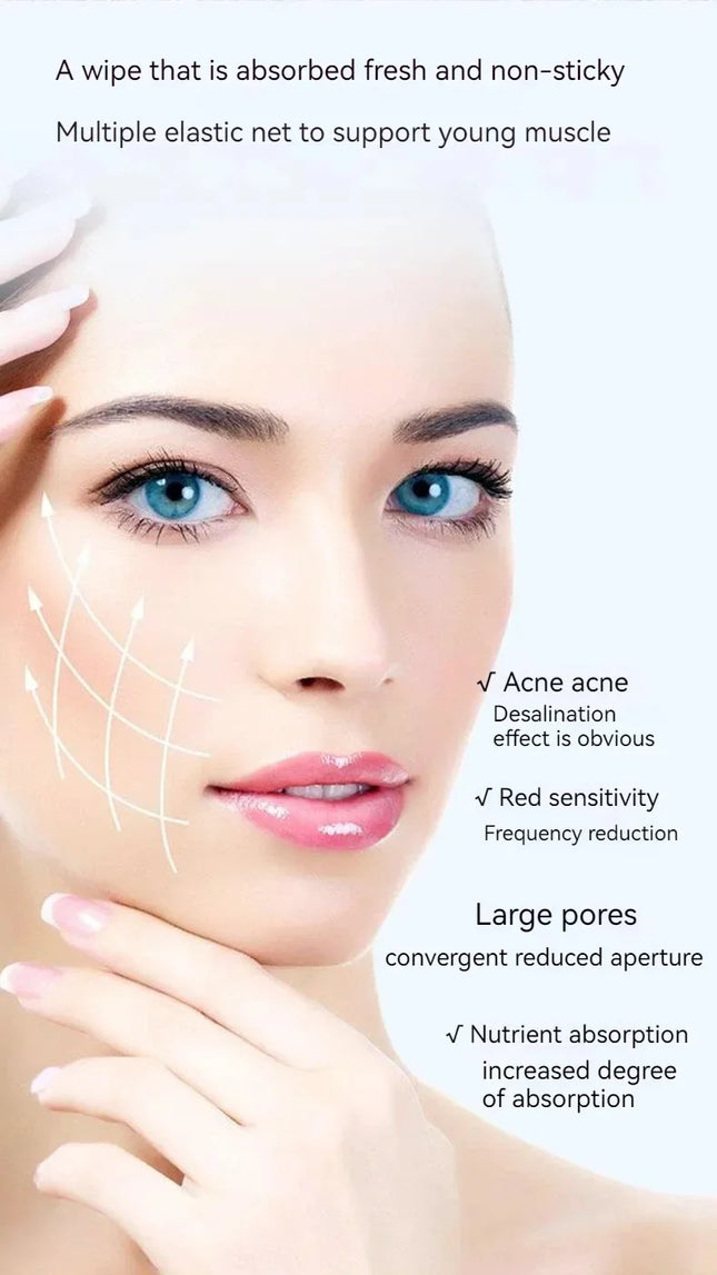 Blue Copper Peptide Freeze-Dried Powder Set Oligopeptide Anti-Wrinkle Essence Shrink Pores Acne Treatment Skincare Serum 20pcs