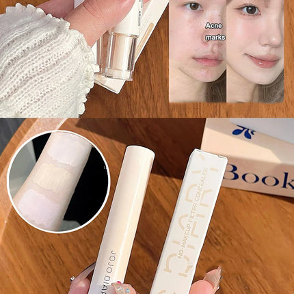 Soft Plush Head Concealer Pen Detail Covering Dark Circles Even Skin Tone Brightening Oil Control Foundation Face Holding Makeup