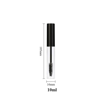 50/100pcs 10ml Empty Mascara Tube Eyelash Cream Bottles Storage Lip Gloss Lipstick Sample for Refillable Cosmetic Container