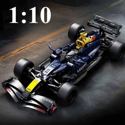 racing cars, racing car models, 1:10 DIY super sports car building block puzzle toys, children's and adult gifts