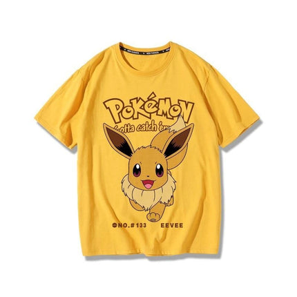 Pokémon Pikachu Gengar Magikarp T-shirt Cotton Tee Men's 2026 Summer Fashion Oversize Street Casual Y2K Tops Streetwear Clothing