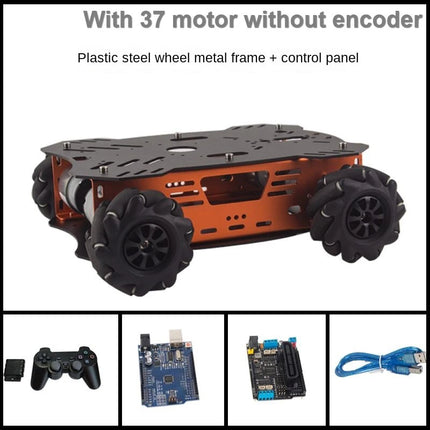 8-20Kg Load RC Tank Smart Mecanum Wheel Robot Car For Arduino Robot DIY Kit With 12V Encoder Motor Ps2 Handle Project Starter