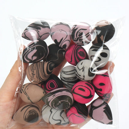 10/20/30/50/100Pcs Mini Makeup Sponge Set, Dual-Use Wet/Dry Beauty & Blenders for All Skin Types