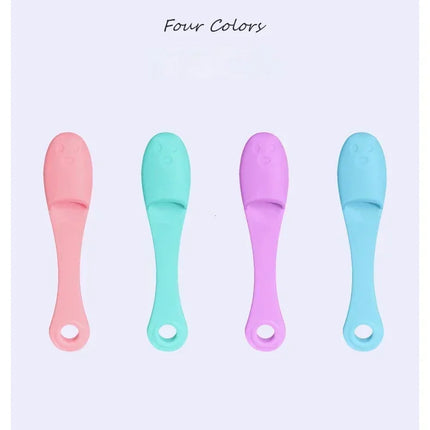Silicone Nose Brush Facial Pore Cleaner Portable Blackhead Double-sided Massage Brushes Beauty Cleaning Tool Facial Nasal Scrub