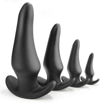 4 sizes Big Butt Plug Dildo Anal Sex Toys For Woman Beginner Small Anal Plug Men Gay Lesbian penetration Anal Vaginal Dilator