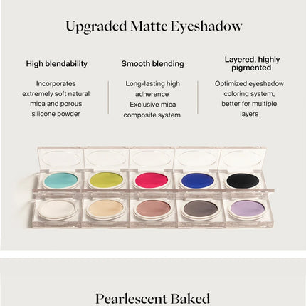 JOOCYEE Single Eyeshadow velvety and bling-bling feeling