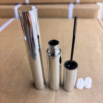 10ml Empty Mascara Tube Eyeliner Lip Gloss Tubes With Wand Applicator Eyelash Cream Container Plastic Lipstick Lip Balm Bottles