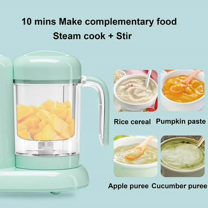300W Electric Food Supplement Machine Baby Food Supplement Steam Boil Mixing Machine Multi-function Auto Heating Cooking Machine