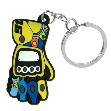 1PCS Cool Motorcycle Keychain Hot Sale Motorbike Keyring for Men Boys Car Key Accessories Glove Helmet Friends Key Holder Gifts