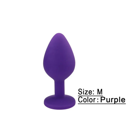 3 Size Soft Silicone Anal Plug Sex Toys for Women Men Erotic Bullet Anal Plug Bullet Gay Sex Toys for Adults Toys